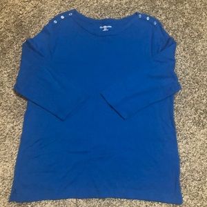 Blue Croft&Barrow women’s shirt